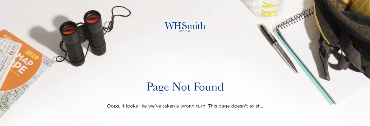 Page not Found - WHSmith