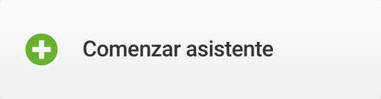 Inicio - Asistente de contenido SISTRIX. Botón para iniciar el asistente de contenidos SISTRIX 